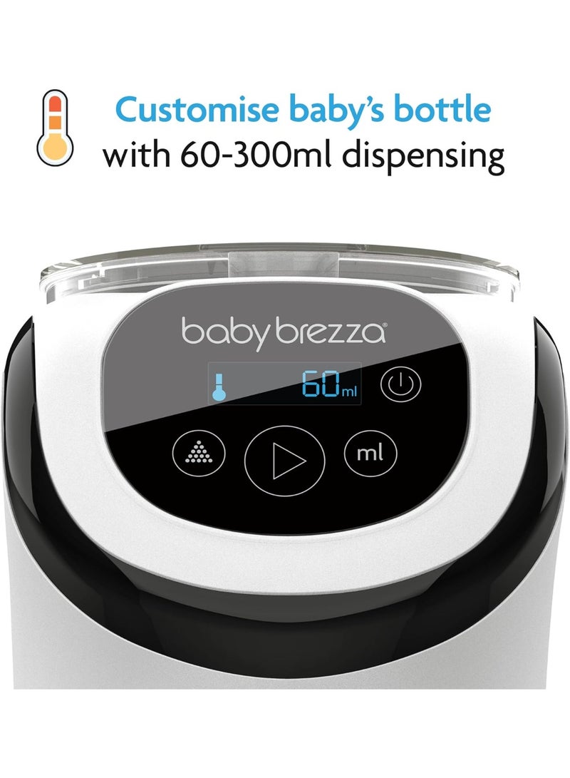 Baby Brezza Formula Pro Mini Baby Formula Mixer Machine Fits Small Spaces and is Portable for Travel– Bottle Makers Makes The Perfect Bottle for Your Infant On The Go, White - Image 4